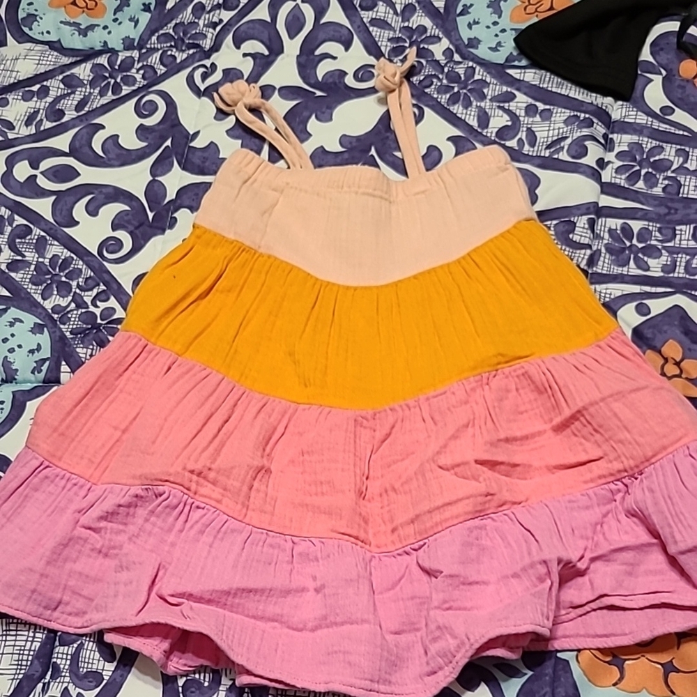Colorful Tiered Sundress